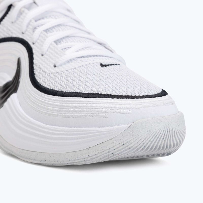 Herren-Basketballschuhe Nike Precision 8 Low white/black/black 7