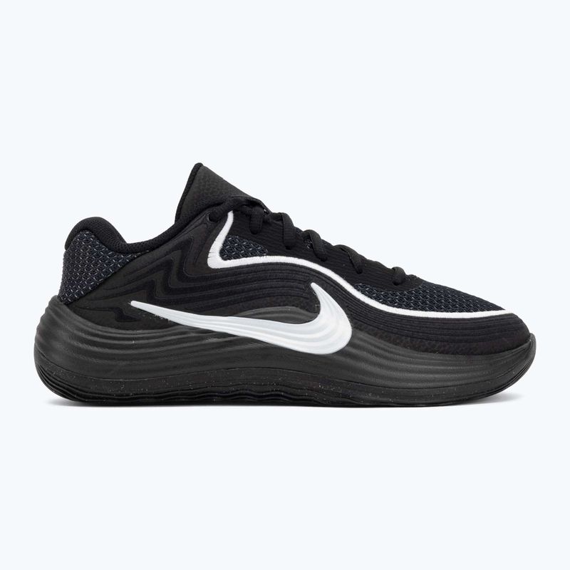 Herren-Basketballschuhe Nike Precision 8 Low black/white/white 2