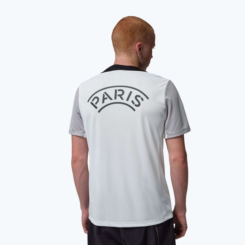 Herren-Fußballtrikot Nike Paris Saint-Germain Strike SE white/atmosphere grey/black 3