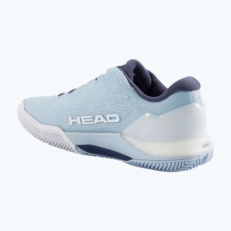 Damentennisschuhe HEAD Revolt Pro 5.0 Clay light blue/dark blue 9