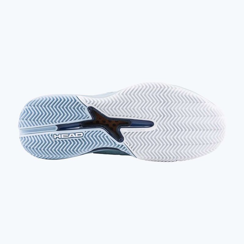 Damentennisschuhe HEAD Revolt Pro 5.0 Clay light blue/dark blue 10