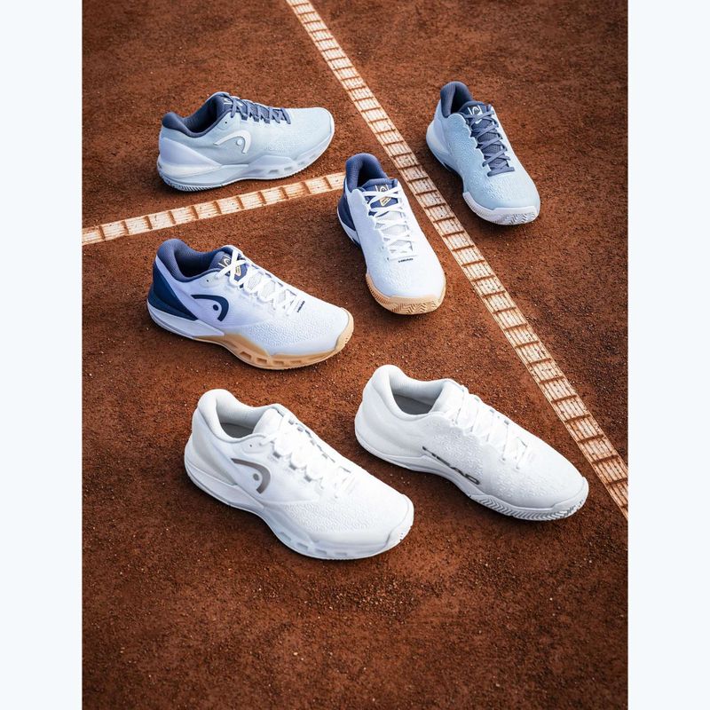 Damentennisschuhe HEAD Revolt Pro 5.0 Clay light blue/dark blue 12