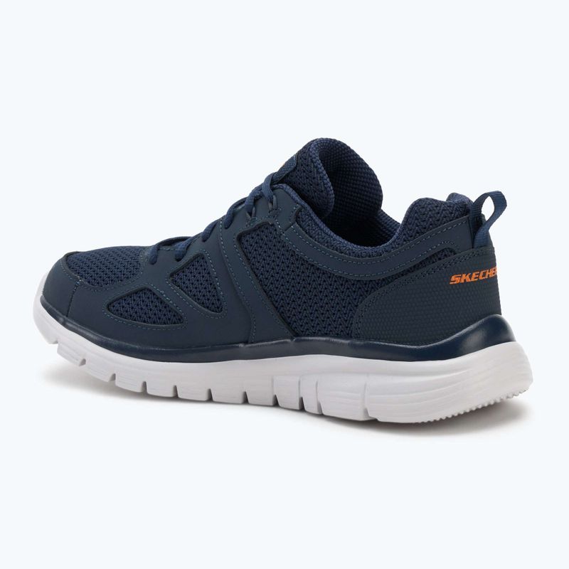 Herren Schuhe SKECHERS Burns Agoura navy/orange 3