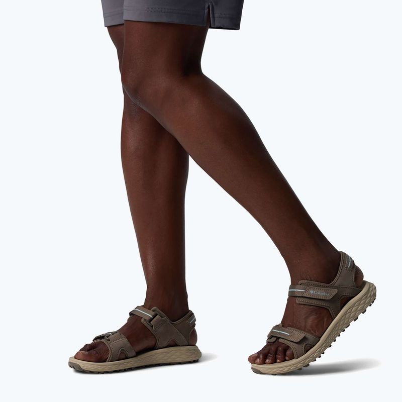 Damen Sandalen Columbia Konos Hiker 2-Strap wet sand/marine light 8