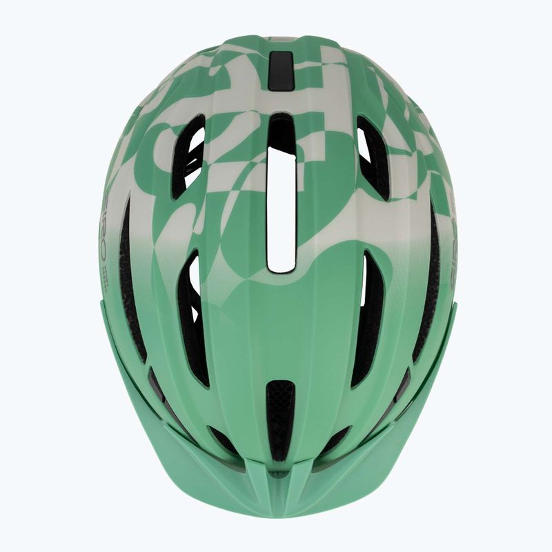 Kinderfahrradhelm Giro Register II matte green rush 6