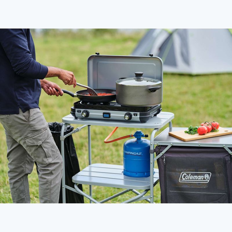 Campingaz Campingküche 2 MAXI Int Silber Touristenkocher 13