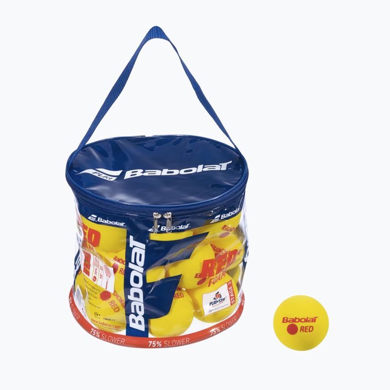 Babolat Red Foam Tennisbälle 24 Stück gelb 516004