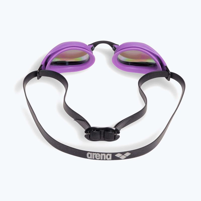Arena Schwimmbrille Cobra Swipe Mirror smaragd/pflaume/schwarz 5