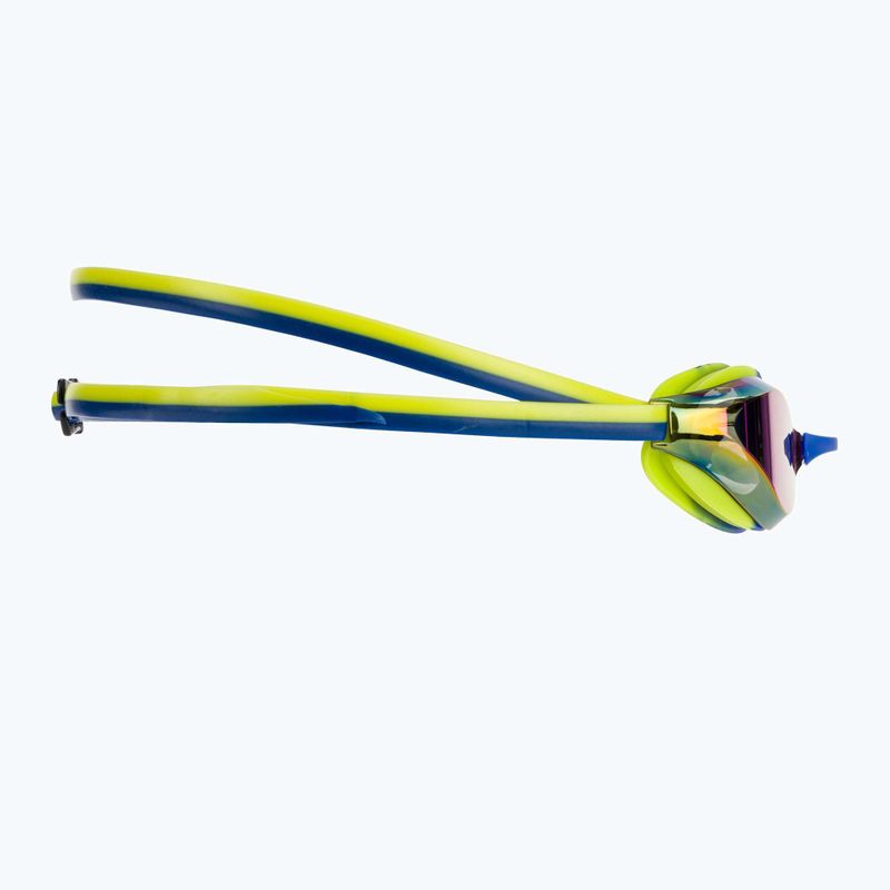 Kinder-Schwimmbrille arena Python Mirror Jr blue/blue/lime 3