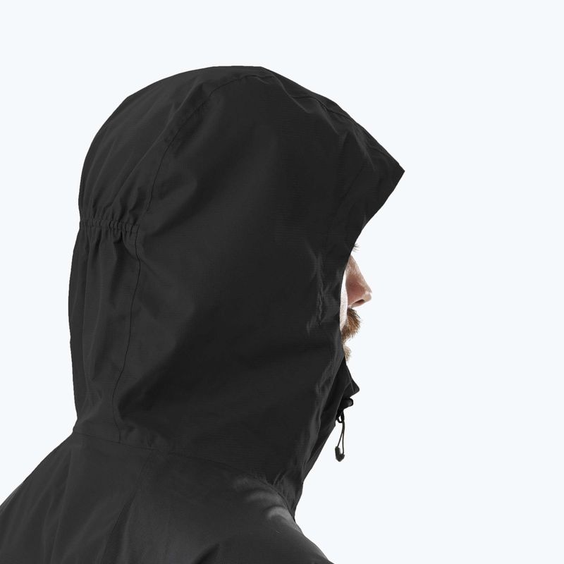 Herren Regenjacke Millet Fitz Roy schwarz/noir 4