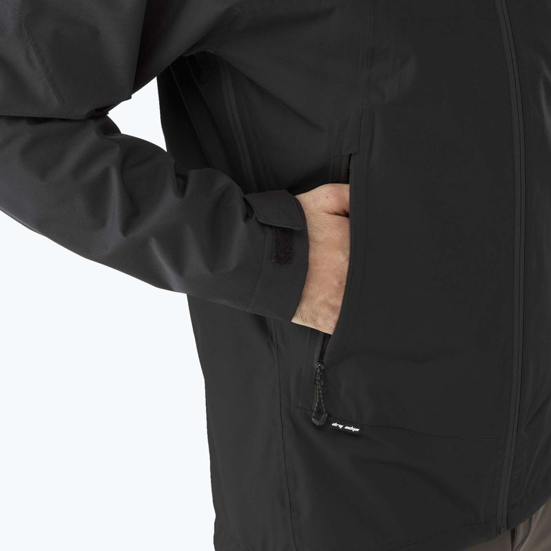 Herren Regenjacke Millet Fitz Roy schwarz/noir 6