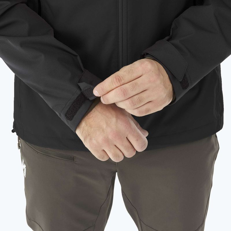 Herren Regenjacke Millet Fitz Roy schwarz/noir 7