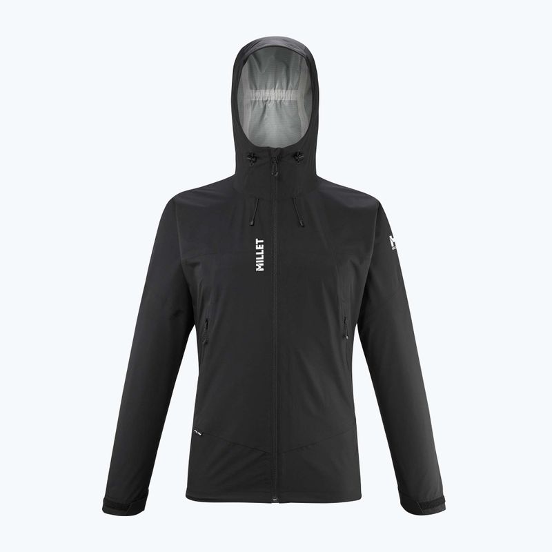 Herren Regenjacke Millet Fitz Roy schwarz/noir 10
