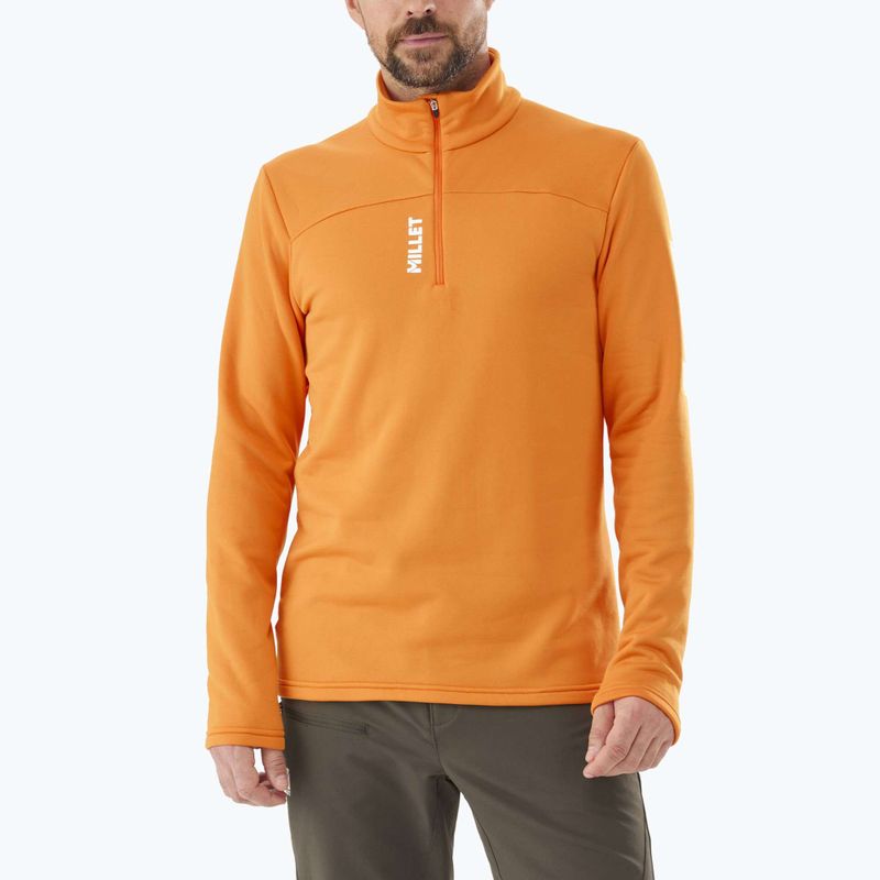 Sweatshrit Hoodie Herren Millet Seneca Fleece Po maracuja