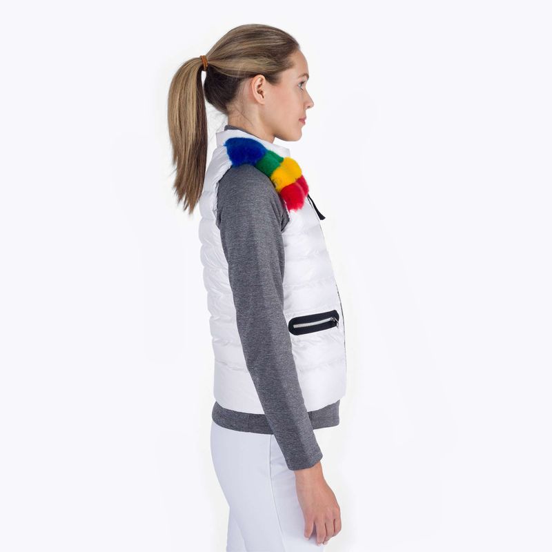 Ärmellose Skijacke für Frauen Rossignol W Beam Light white 3