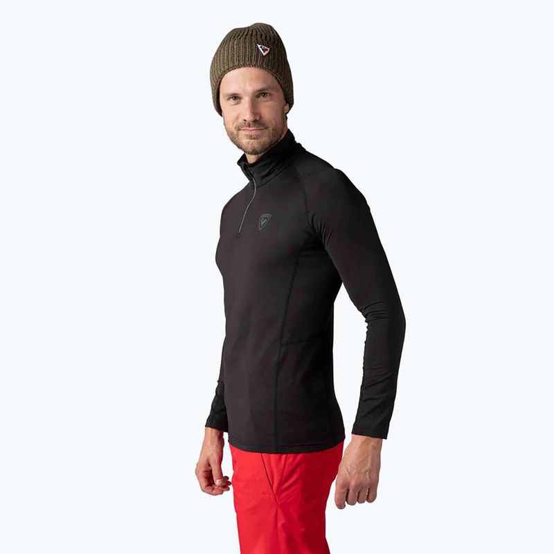 Herren-Thermoaktivshirt Rossignol Classique 1/2 Zip black 4