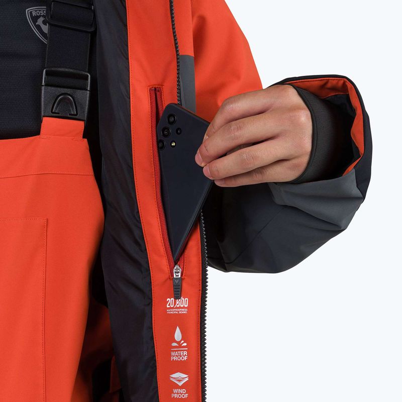 Skijacke Herren Rossignol Corbet'S tan 9