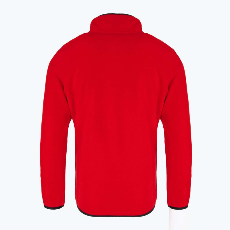 Sweatshrit Hoodie Kinder Rossignol Jr Strawpile Fleece Fz sports red 7
