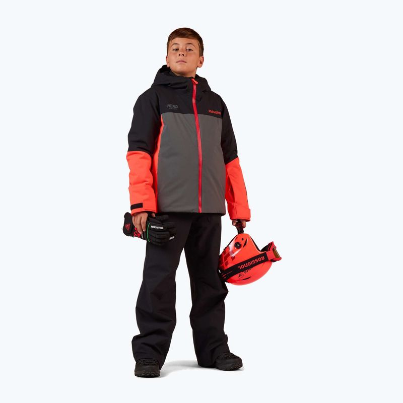 Kinder-Skijacke Rossignol Hero Velika Insulated black 2
