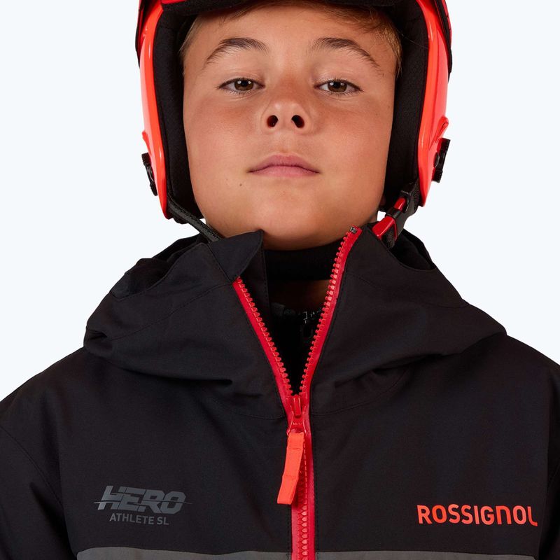 Kinder-Skijacke Rossignol Hero Velika Insulated black 5