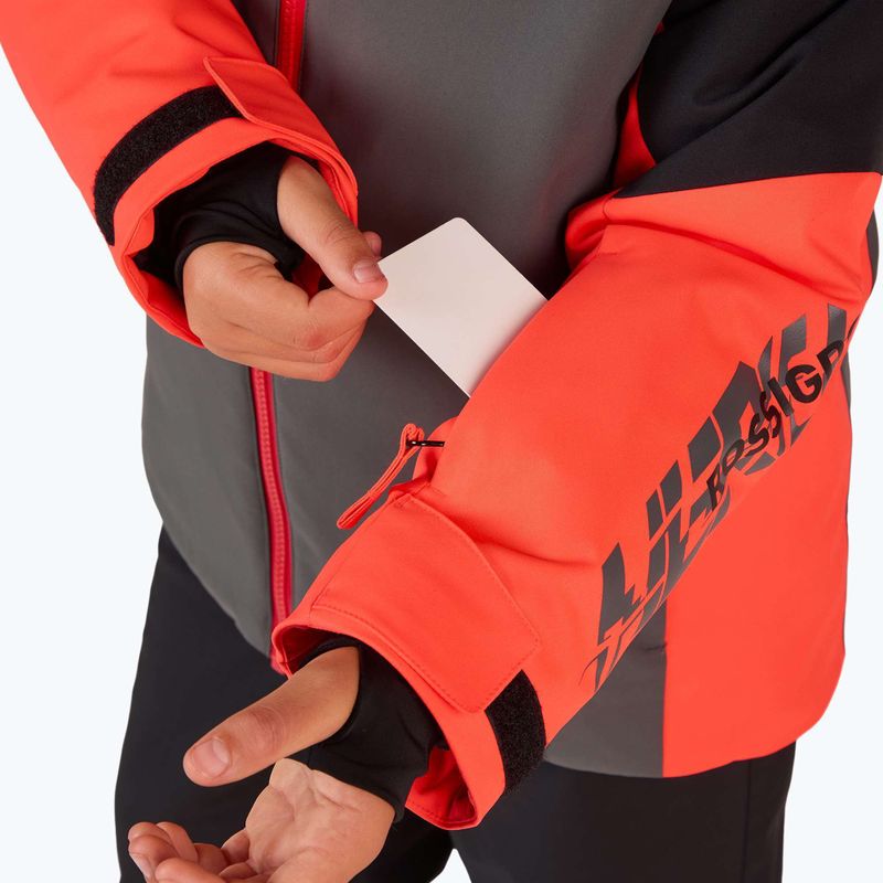 Kinder-Skijacke Rossignol Hero Velika Insulated black 10