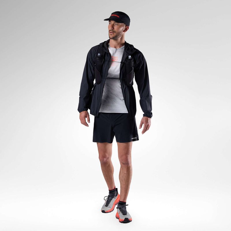 Laufshorts Rossignol Sapa 2IN1 7" black 2