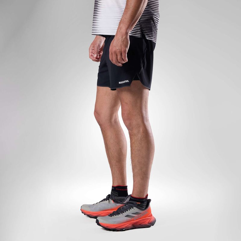 Laufshorts Rossignol Sapa 2IN1 7" black 4