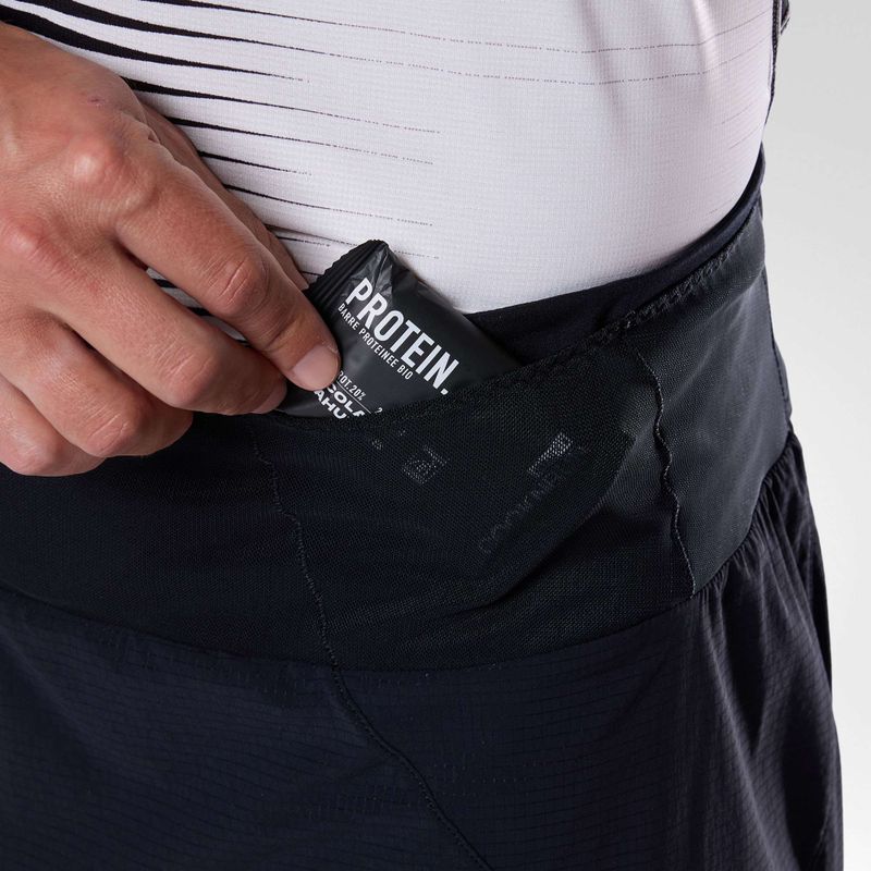 Laufshorts Rossignol Sapa 2IN1 7" black 5