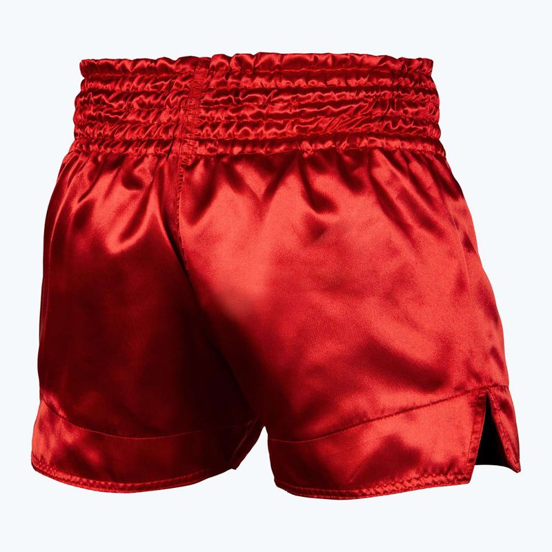 Trainings Shorts Herren Venum Classic Muay Thai bordeaux/gold 2