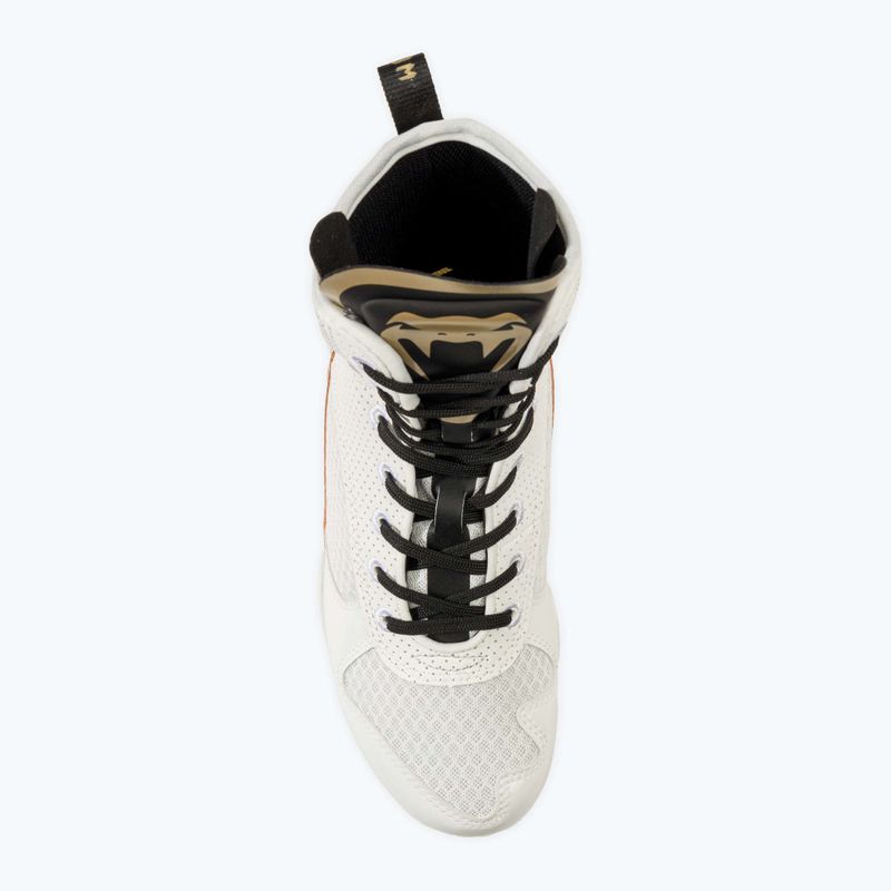 Venum Elite Boxing Stiefel weiß/schwarz/gold 6