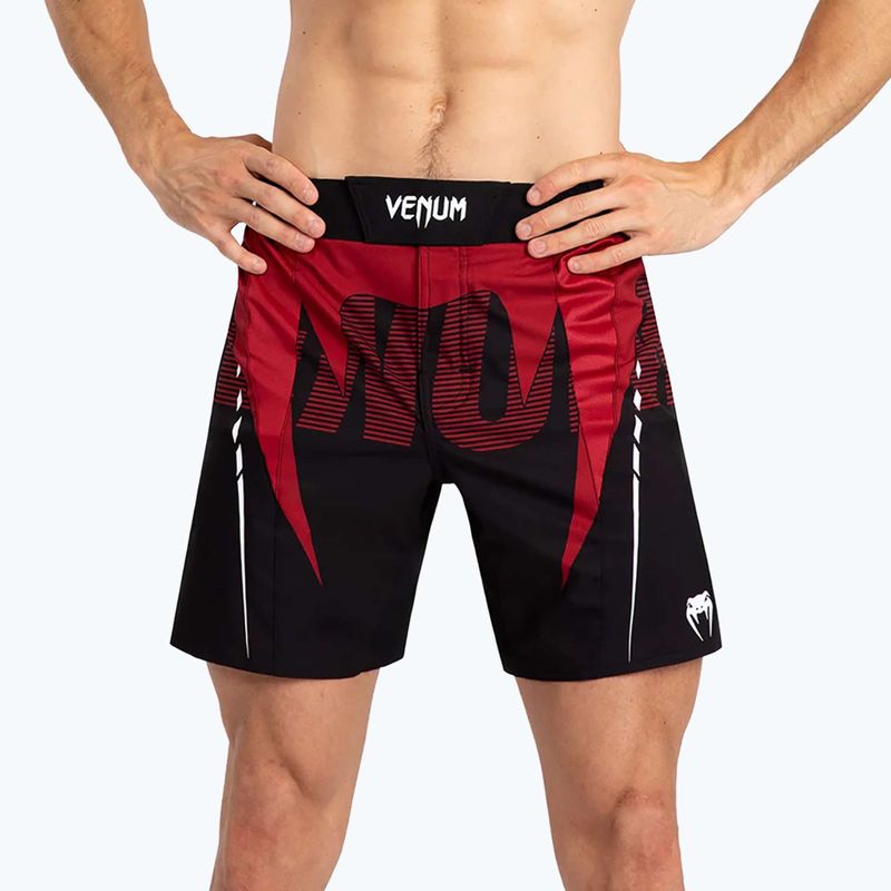 Venum Adrenaline Fight Herren-Shorts schwarz/rot