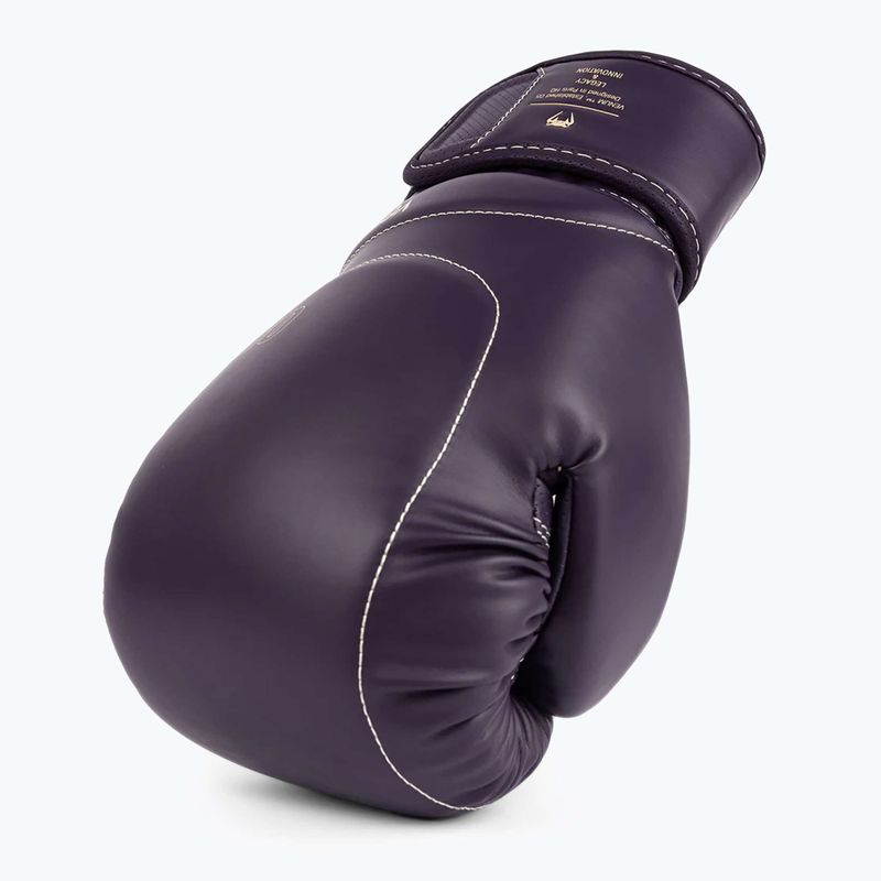 Herren Venum Impact Evo Boxhandschuhe tief lila 5