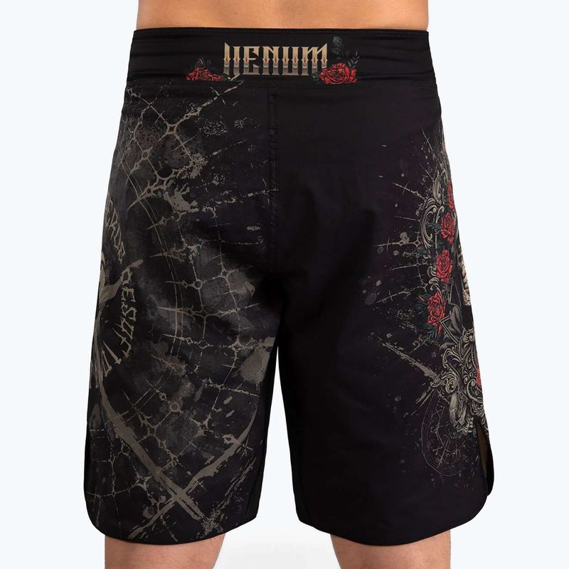 Trainingsshorts Herren Venum Santa Muerte 5.0 Men’S Fight Shorts deep black/gold 3