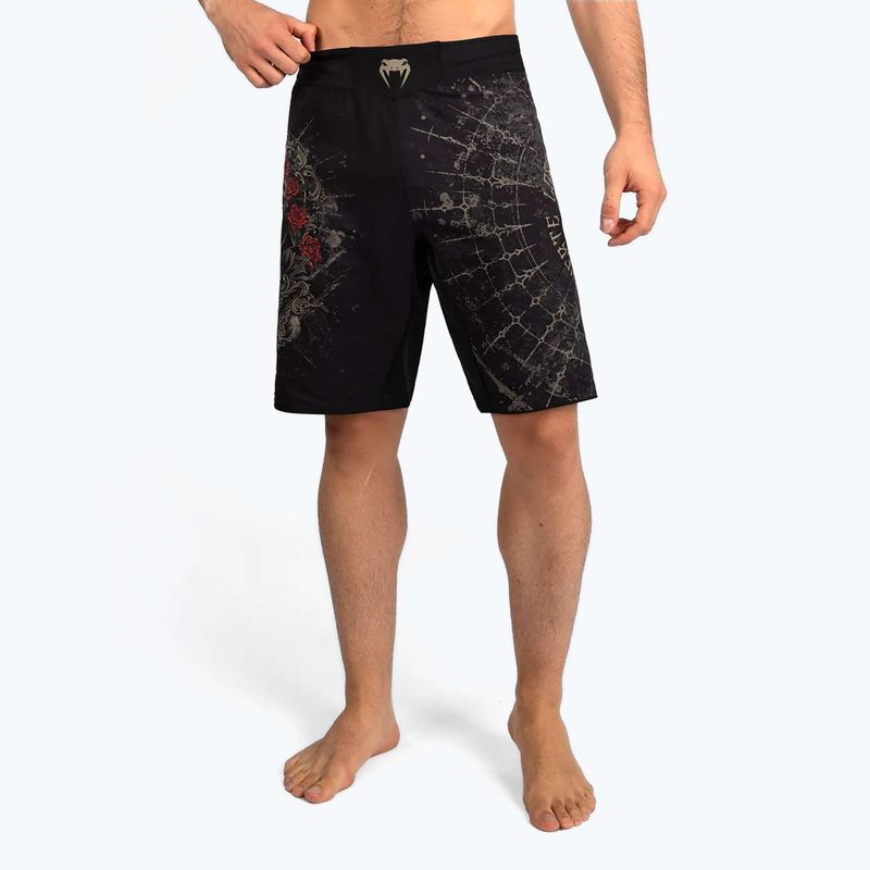 Trainingsshorts Herren Venum Santa Muerte 5.0 Men’S Fight Shorts deep black/gold 4
