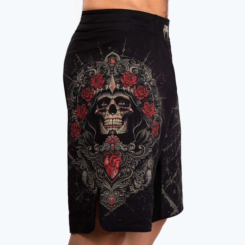 Trainingsshorts Herren Venum Santa Muerte 5.0 Men’S Fight Shorts deep black/gold 6
