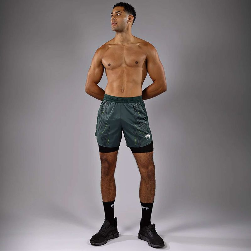 Herren Trainingsshorts Venum Technical 3.0 Training Waldgrün 2