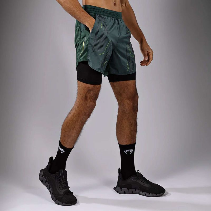 Herren Trainingsshorts Venum Technical 3.0 Training Waldgrün 4