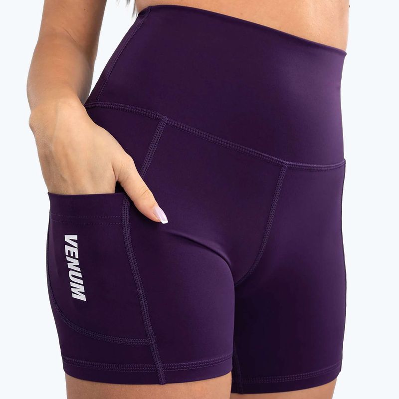 Trainingsshorts Damen Venum Essential Women'S Bike Shorts deep purple 5