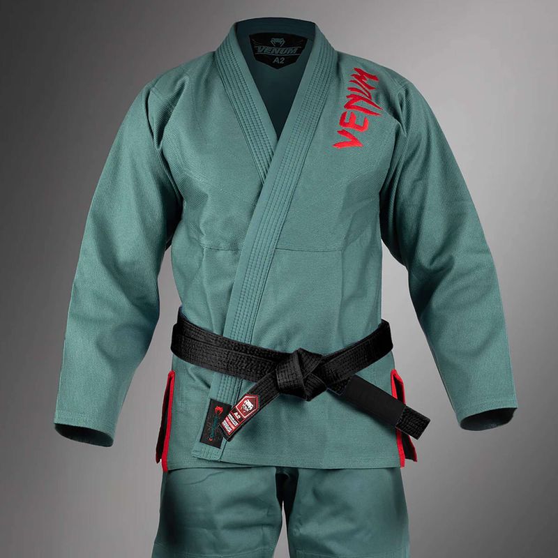 GI für brasilianisches Jiu-Jitsu Venum Contender 3.0 Ocean Green 3