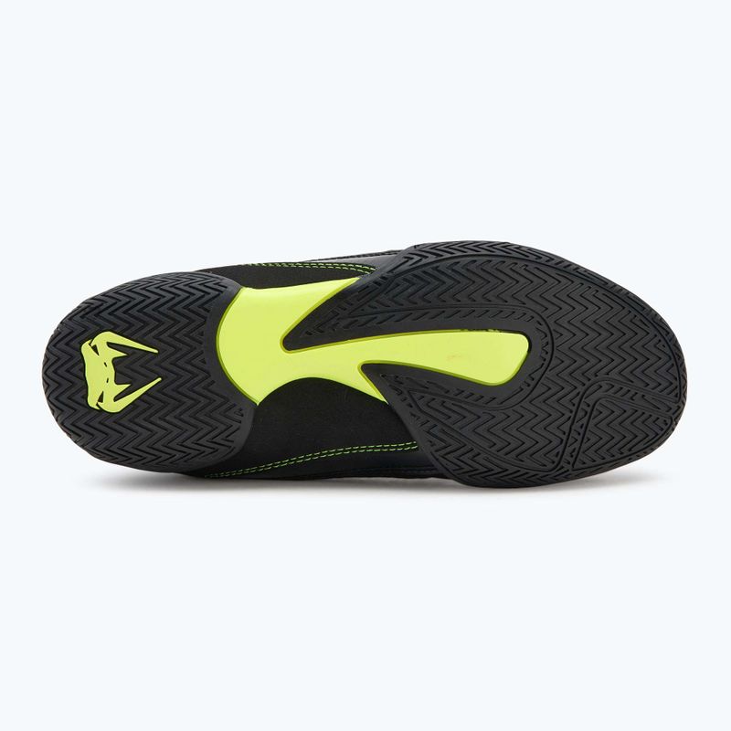 Venum Training Camp 4.0 Herren Boxschuhe schwarz/neugrün 4