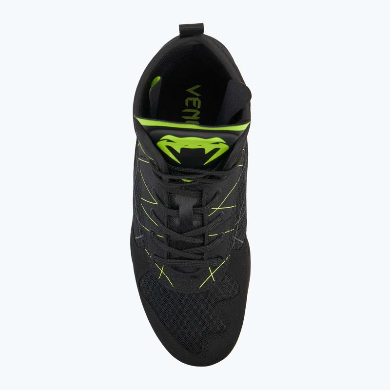 Venum Training Camp 4.0 Herren Boxschuhe schwarz/neugrün 5