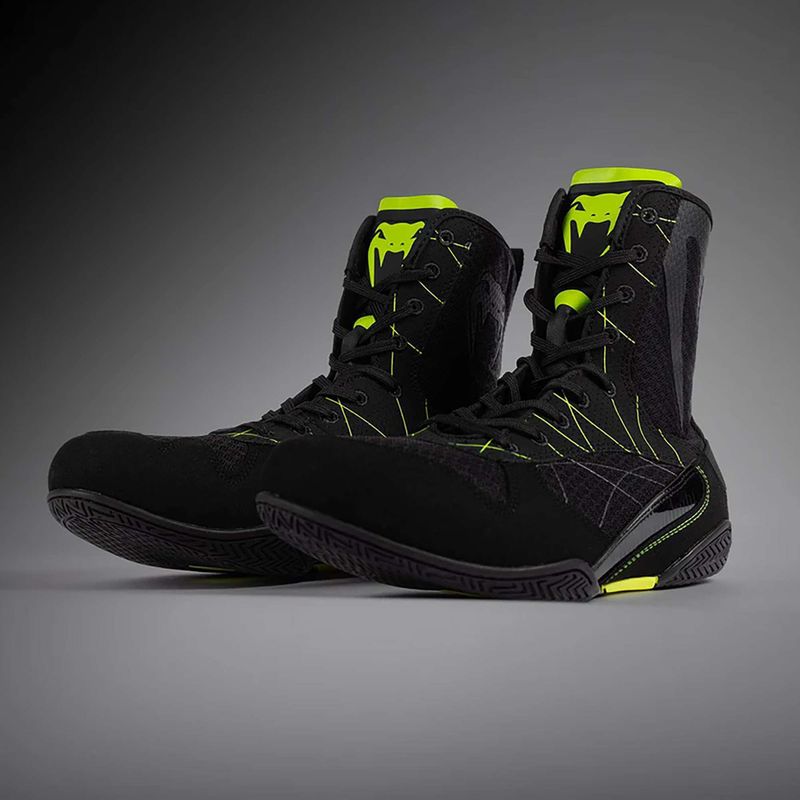 Venum Training Camp 4.0 Herren Boxschuhe schwarz/neugrün 10