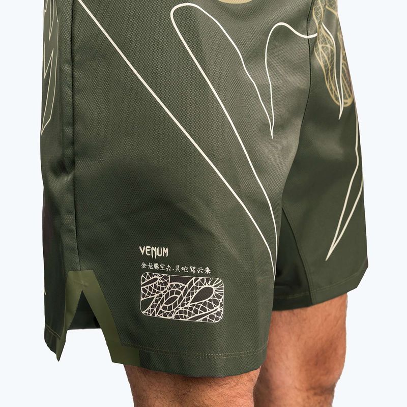 Herren Trainingsshorts Venum Serpenti Fight khaki/bronze/ivory 6