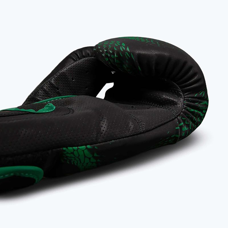Boxhandschuhe Venum Matupa Boxing black/green/gold 3