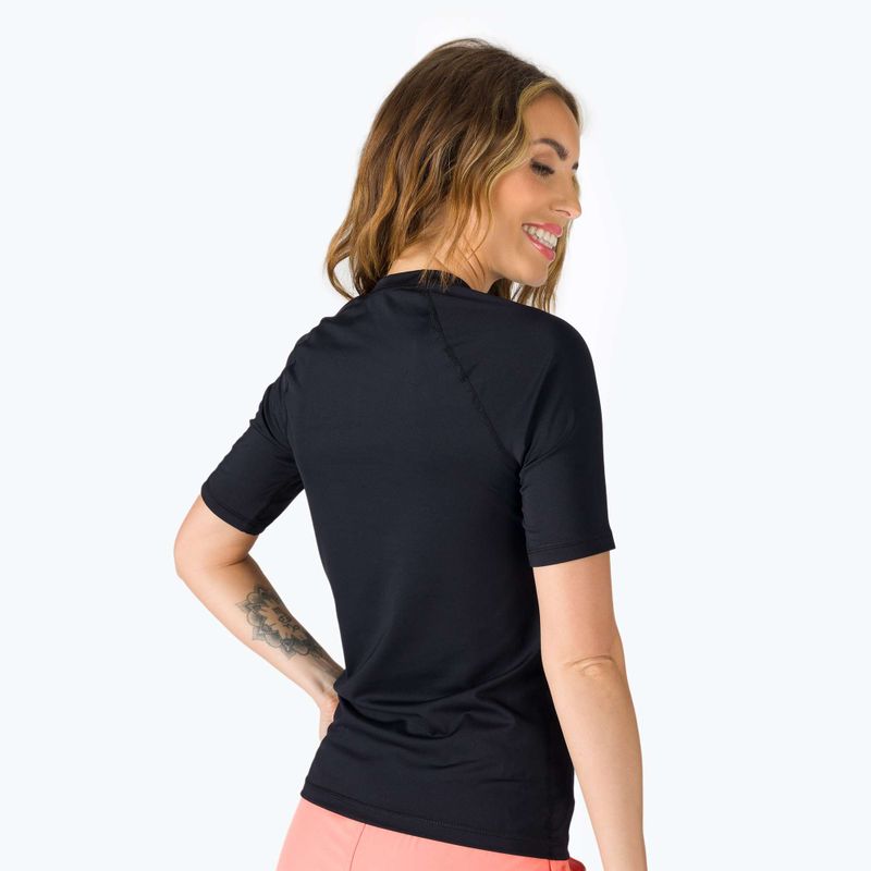 Frauen-T-Shirt zum Schwimmen ROXY Whole Hearted 2021 anthracite 3