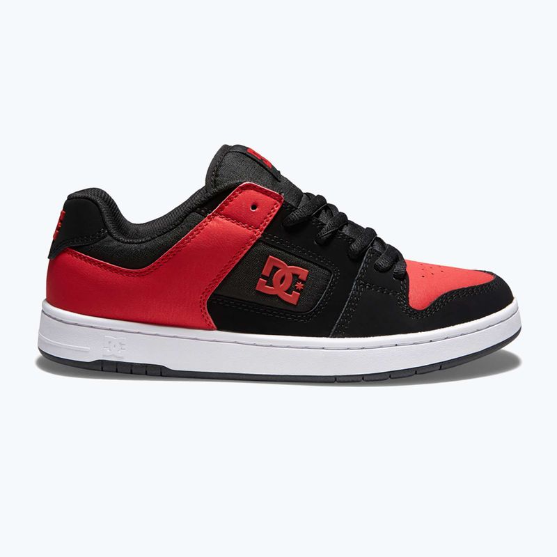 DC Manteca 4 Herrenschuhe schwarz/sportlich rot 8
