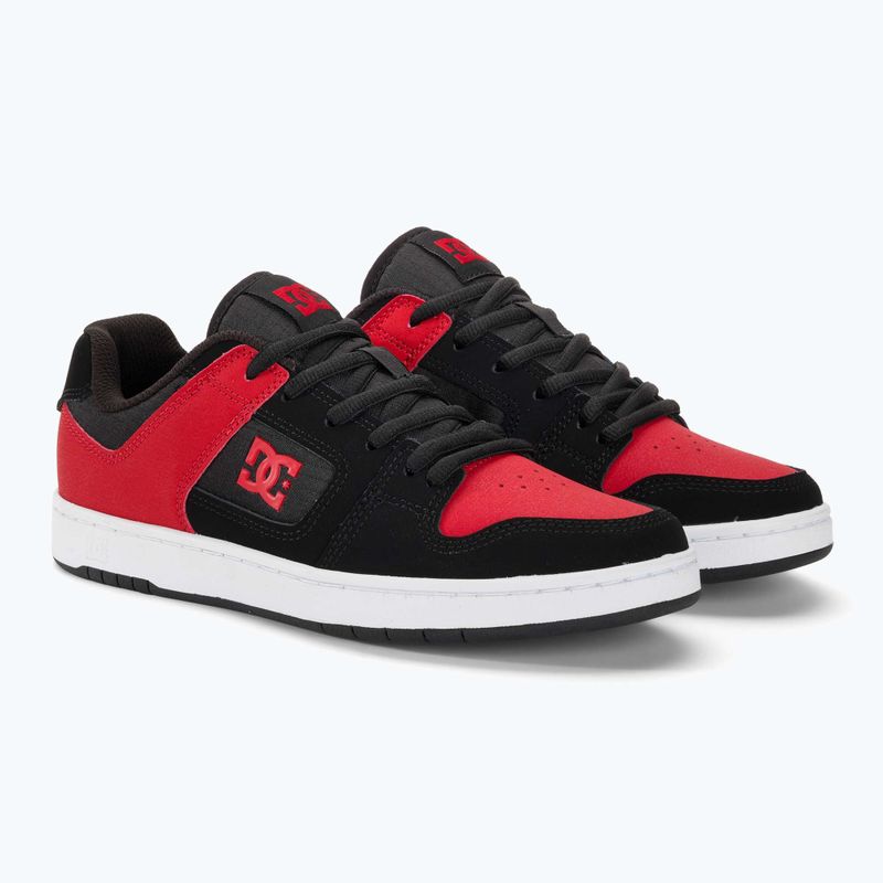 DC Manteca 4 Herrenschuhe schwarz/sportlich rot 4