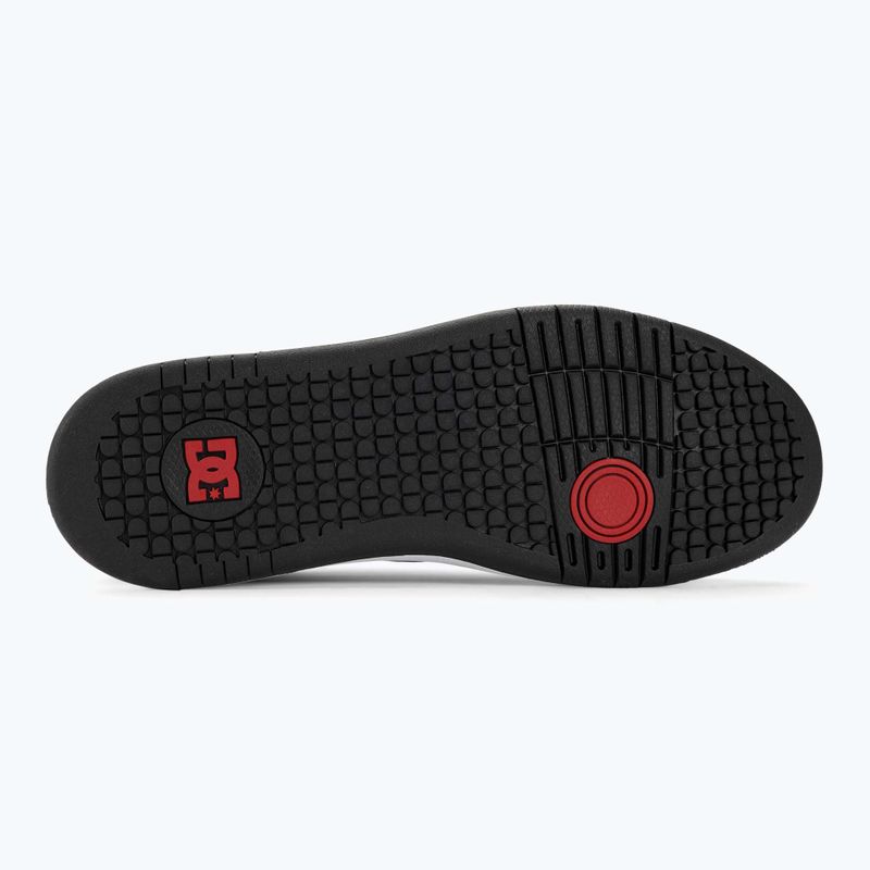 DC Manteca 4 Herrenschuhe schwarz/sportlich rot 5