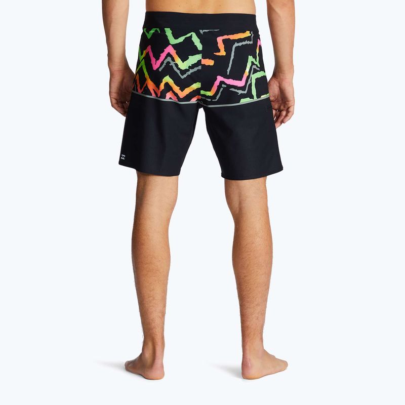 Badeshorts für Männer Billabong Fifty50 Airlite neon 2