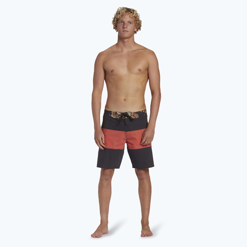 Herren Billabong Tribong Pro gewaschen rot schwimmen Shorts 2